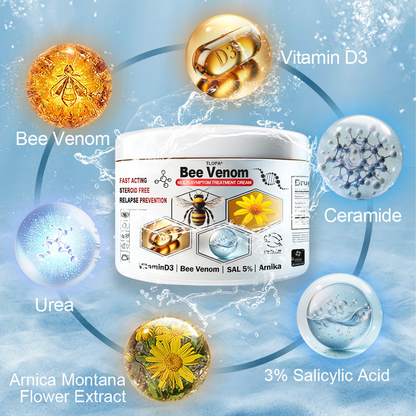 Hudros® Bee Venom Multi-Symptom Skin Treatment Cream 🌟Extra 30% off on sale items!
